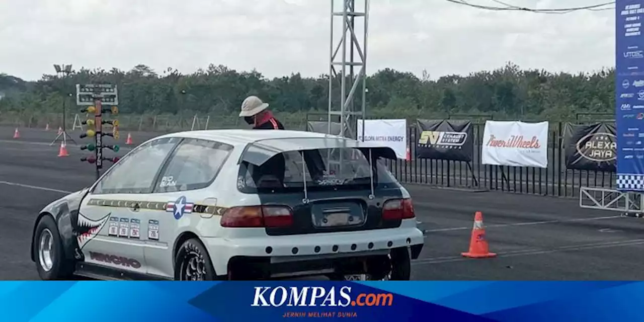 Honda Civic Estilo Tenaga 260 HP, Unjuk Gigi di Kejurnas Drag Race