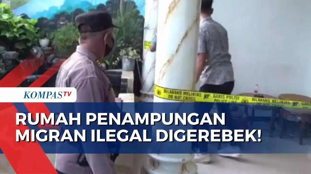 Polisi Gerebek Rumah Penampungan Pekerja Migran Ilegal di Jatim!