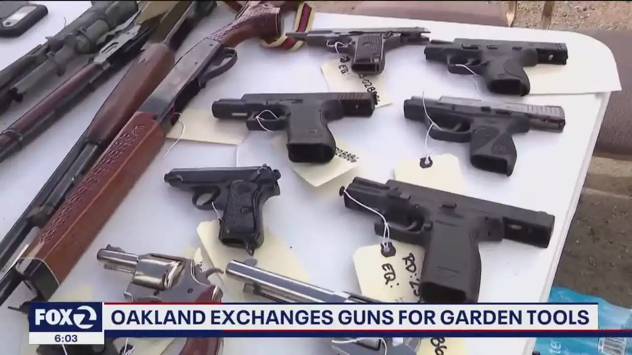 Guns for gardening tools: OPD and Guns to Gardens host gun buyback event