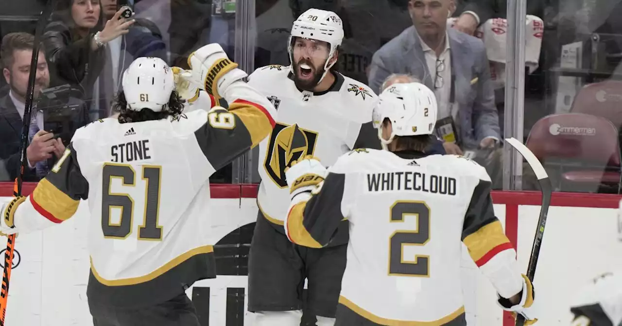 Elliott: Golden Knights know their job isn't done after gritty Game 4 win over Panthers