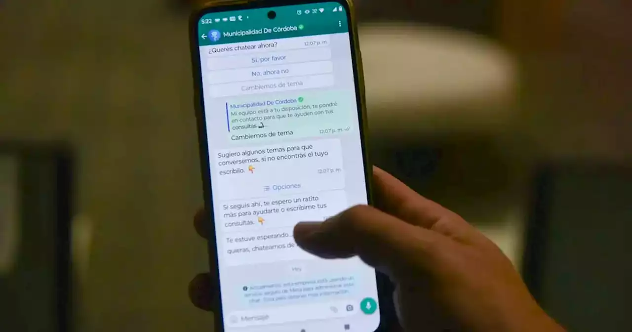Ciudad de Córdoba: se podrán hacer reclamos y gestiones municipales por WhatsApp | Ciudadanos | La Voz del Interior