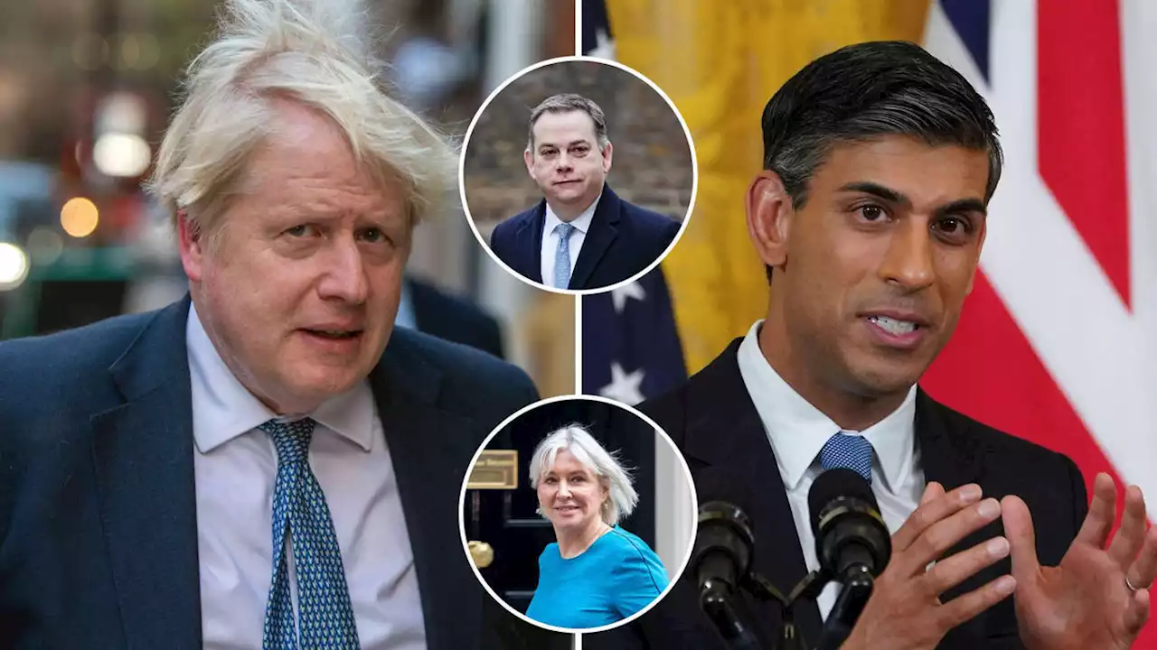 Boris and Rishi 'had secret peace summit' before shock resignation as Sir Keir claims PM has 'lost control'