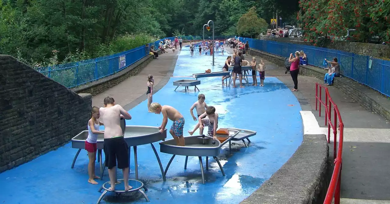 Free Yorkshire outdoor splash parks ideal for a hot day