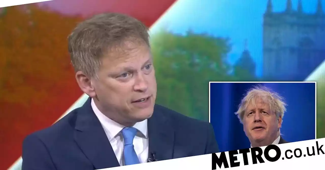 Grant Shapps claims ‘the world has moved on from Boris Johnson’