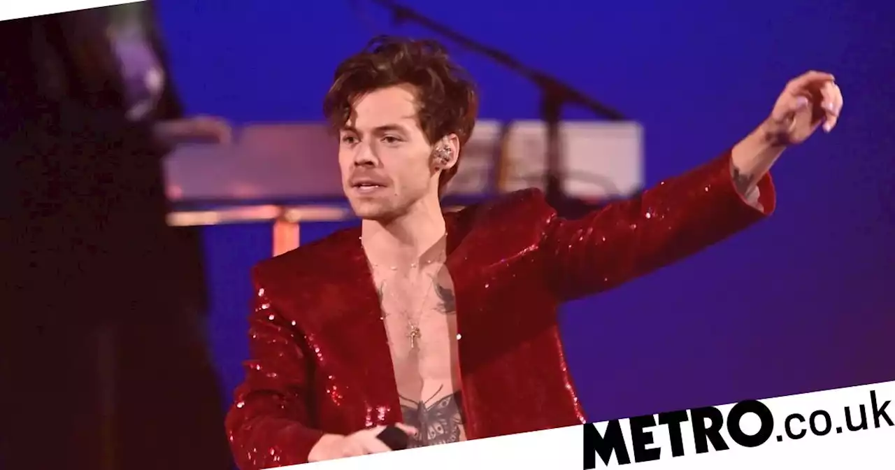 Harry Styles rushes to fan's aid after they seem to 'slip and fall' at gig