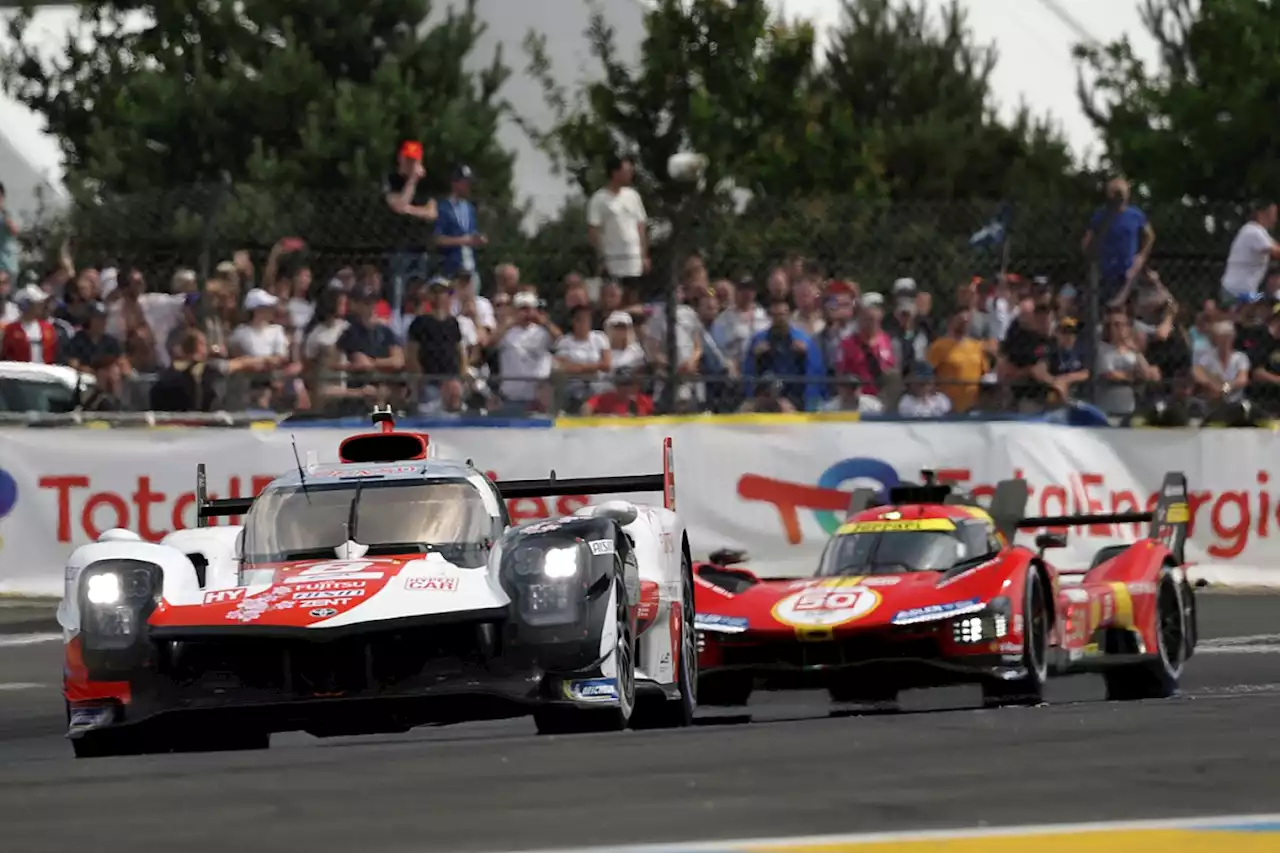 Le Mans 24h, H15: Toyota locked in lead battle with Ferrari