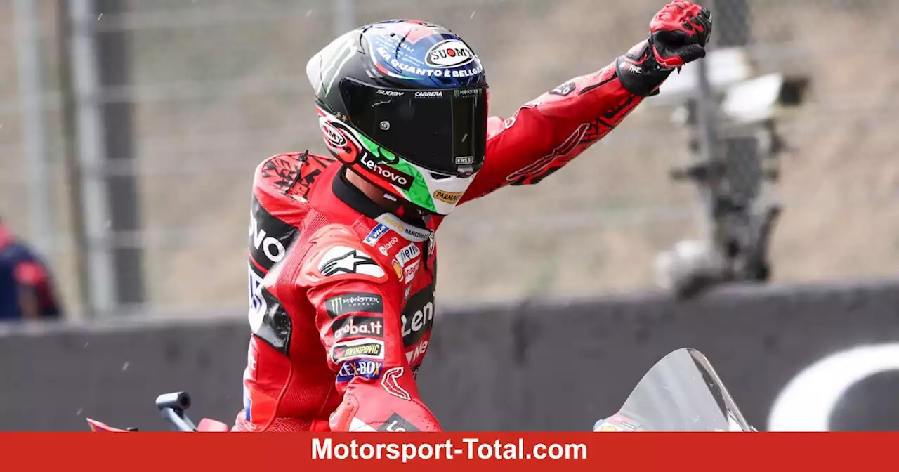 MotoGP-Rennen in Mugello 2023: Start-Ziel-Sieg für Bagnaia, Marquez stürzt