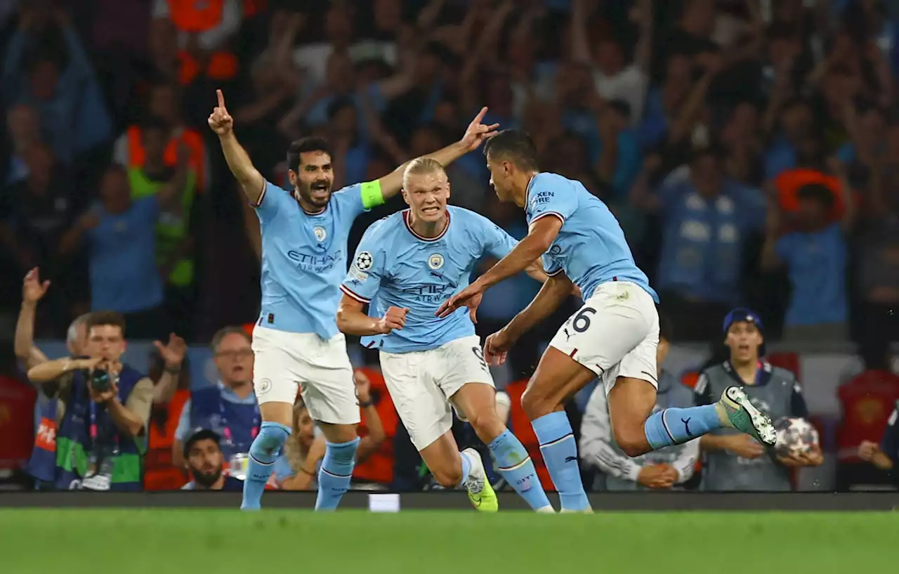 Erling Braut Haaland og Manchester City vant Champions League etter Rodri-suser