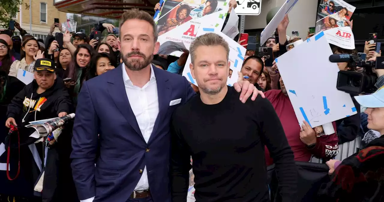 Matt Damon and Ben Affleck Don’t Approve of Donald Trump’s Air Fan Edit