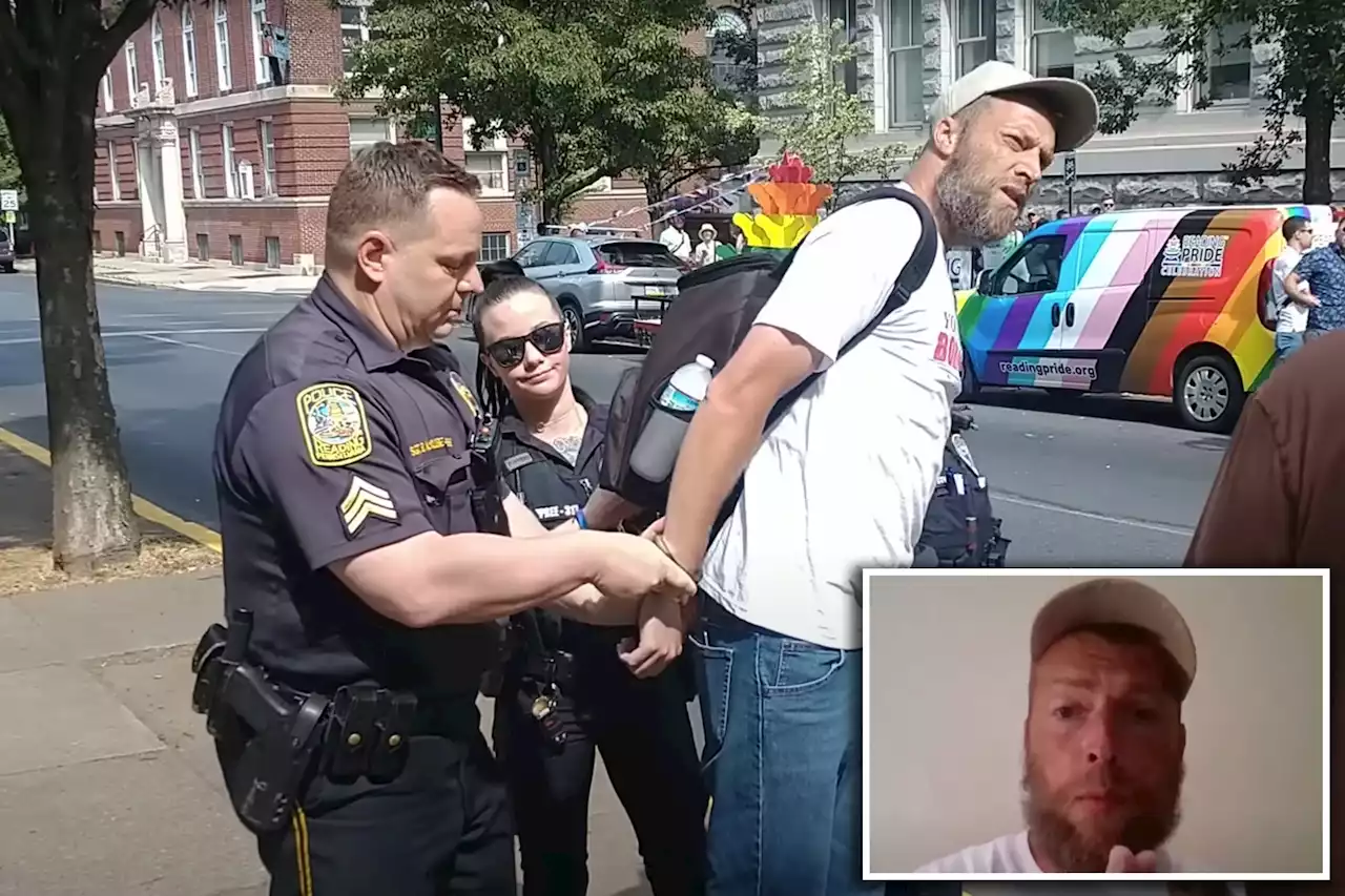 Charges dropped against shouting preacher at Pride flag-raising