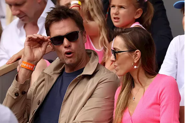 Tom Brady sits next to Novak Djokovic’s wife Jelena at French Open final