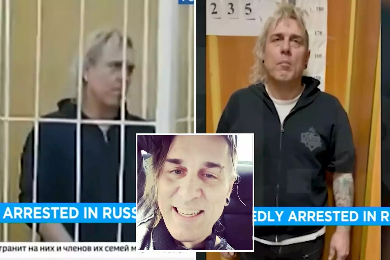 Us Musician Ex Paratrooper Michael Travis Leake Arrested In Moscow On