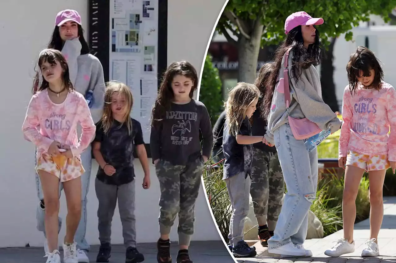 ‘Witch’ Megan Fox responds to ‘desperate’ claims that she forced sons to ‘wear girls clothes’