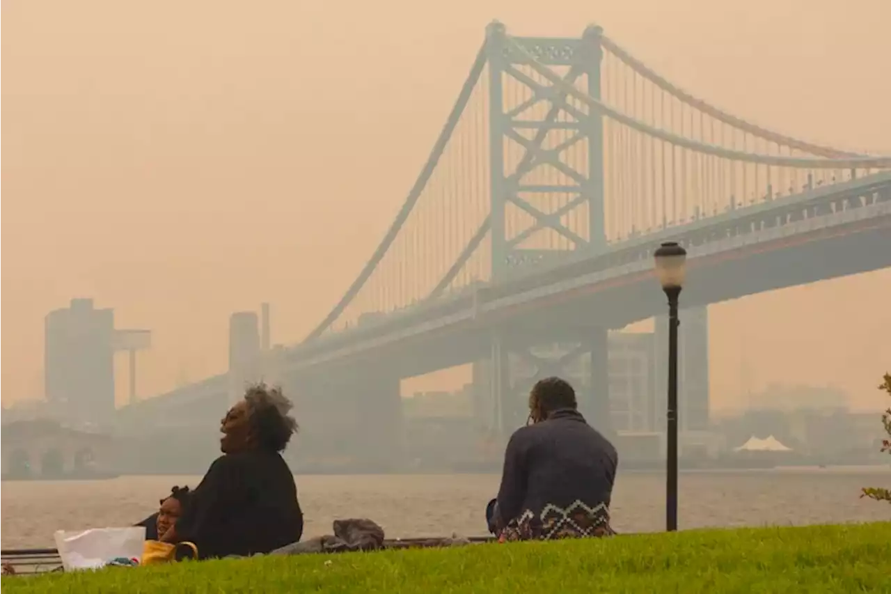 Another air quality alert for Philly Sunday, as temperatures approach 90 under smoky residue