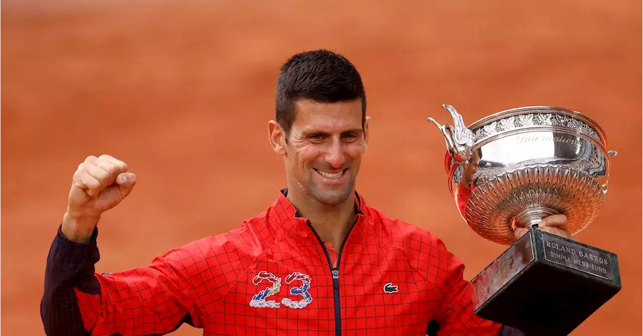 Factbox: French Open men's singles champion Novak Djokovic