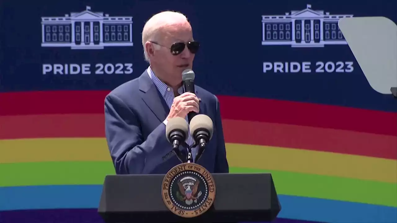 Bidens offer 'joy' at White House Pride event as LGBTQ attacks mount