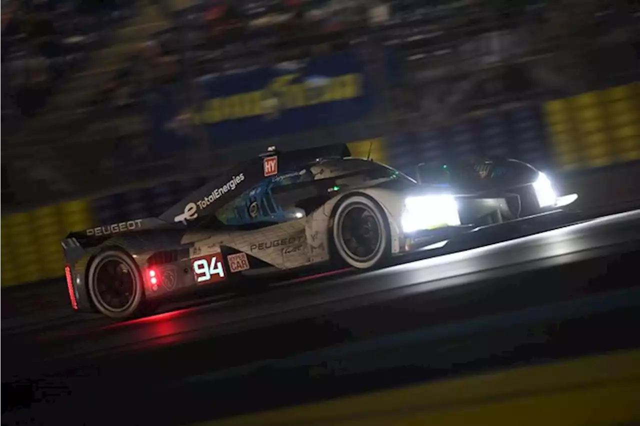 Peugeot Leads Crash-Filled Le Mans at Hour Eight