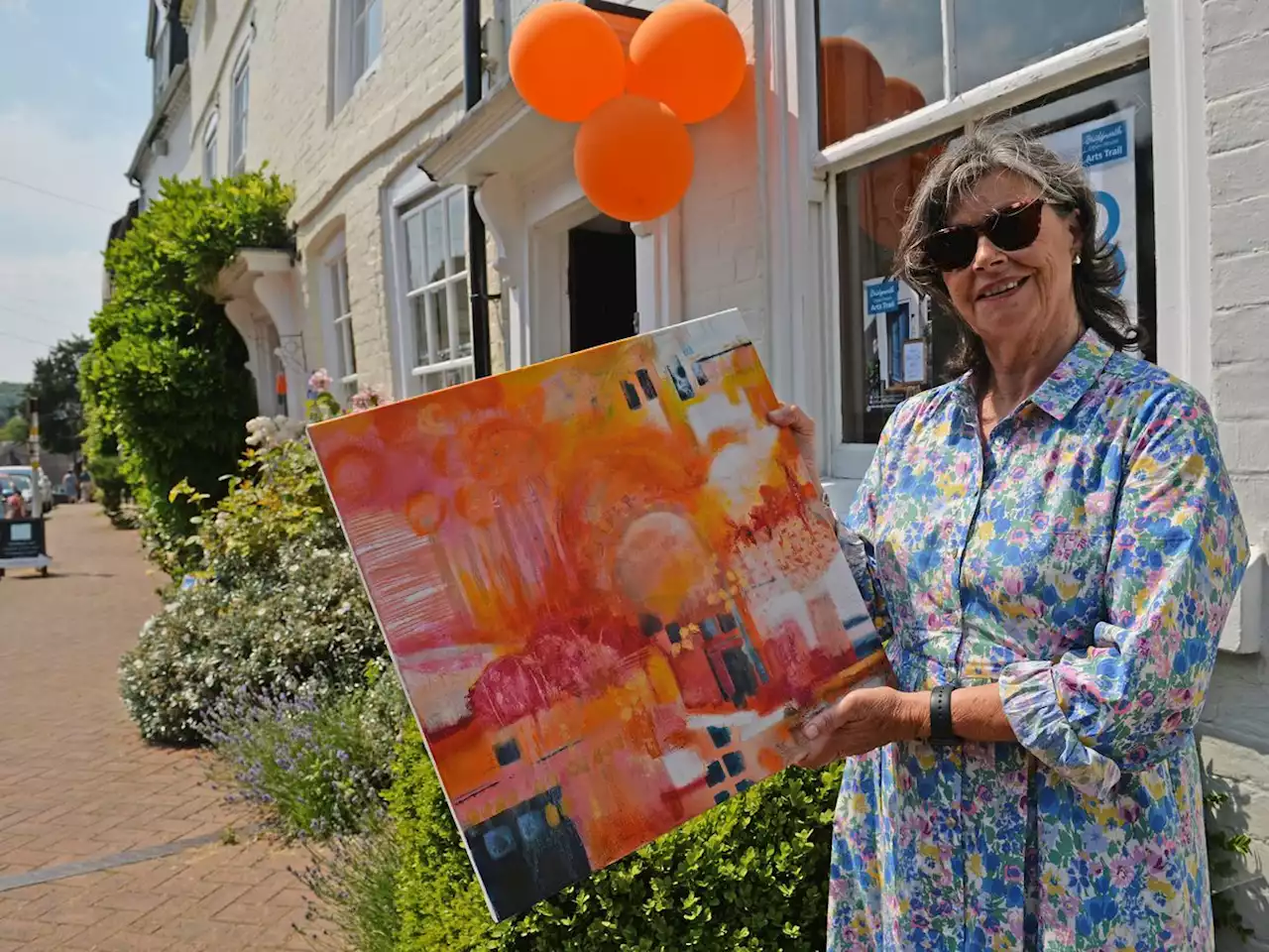 Hundreds turn out for unique Bridgnorth art trail - in people's homes