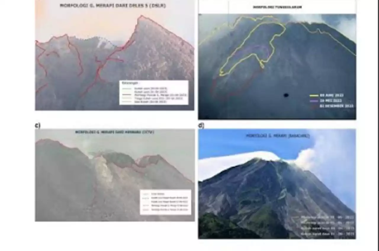 Dalam Sepekan, Gunung Merapi Muntahkan Lava Pijar 99 Kali