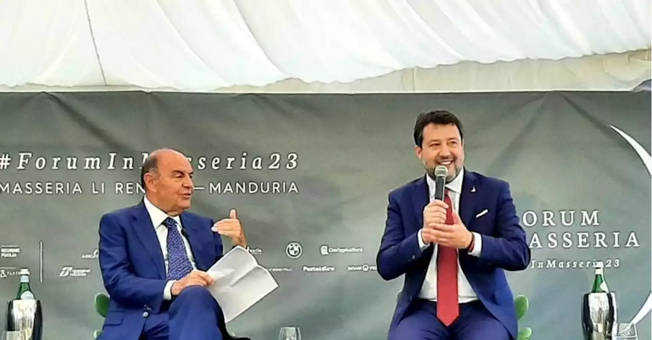 Salvini: Mes non è utile né conveniente. Ponte di Messina: cantiere parte in primavera 2024