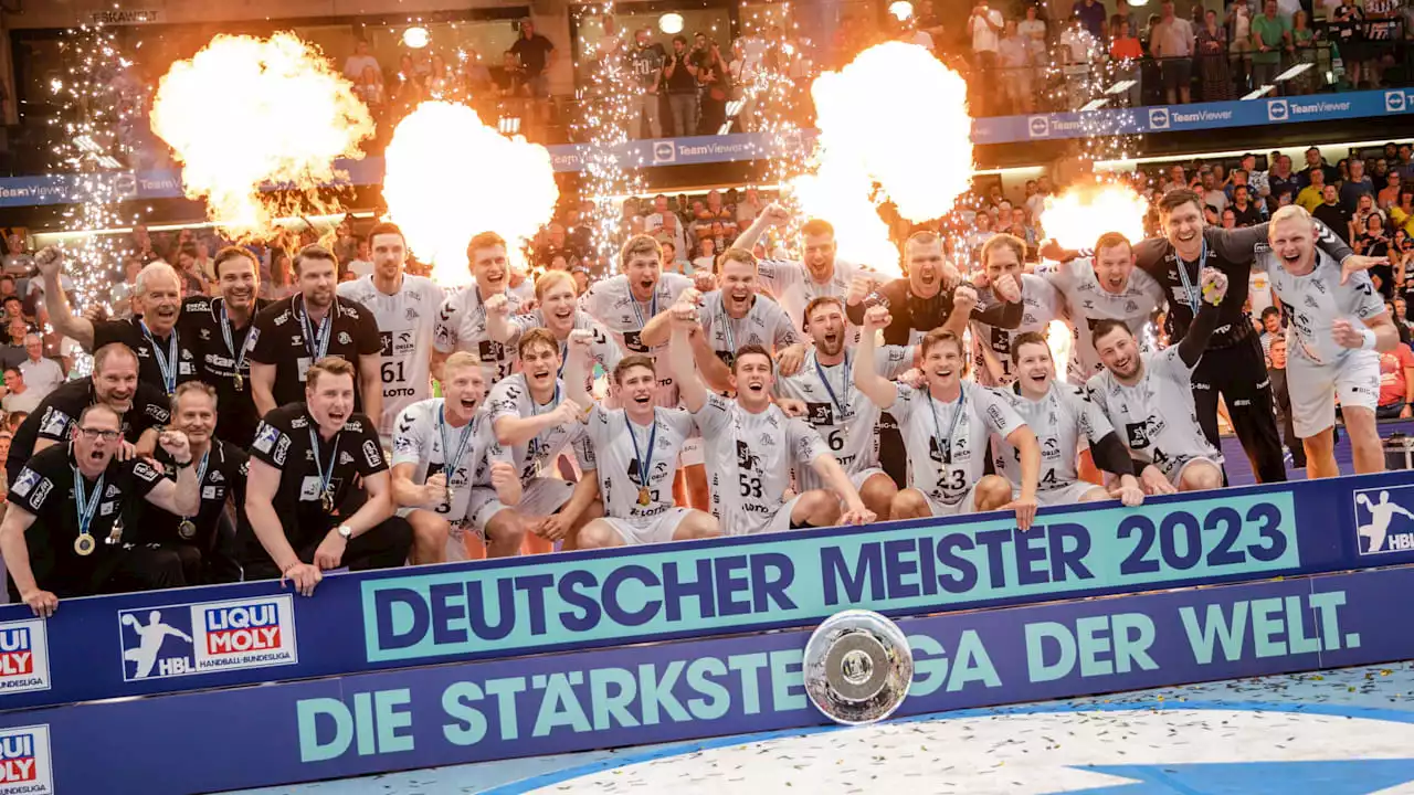 HBL: Kiel Meister! Riesen-Überraschung in Flensburg