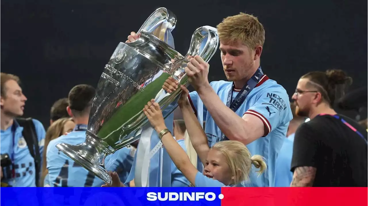 Kevin De Bruyne retrouve le sourire et célèbre la victoire en Ligue des champions avec ses enfants (photos)