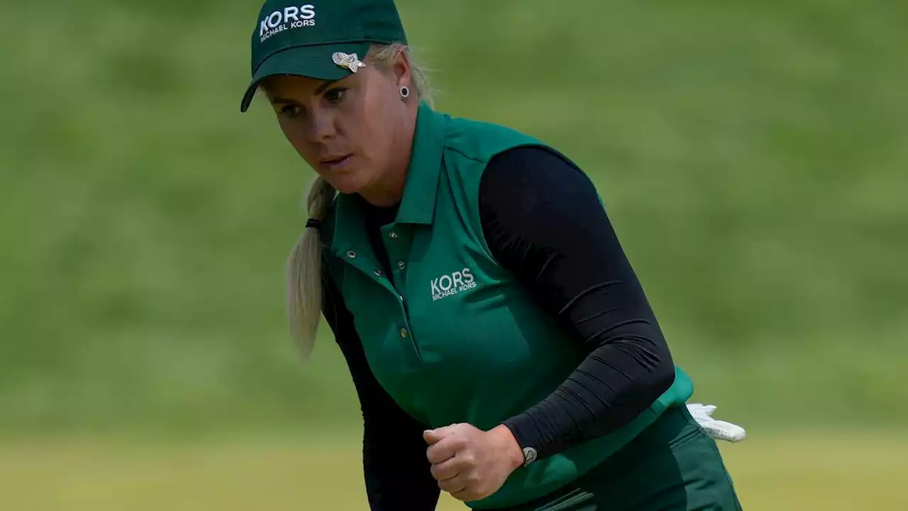 Golf: Dani Holmqvist gör succé – leder LPGA-tourtävlingen i New Jersey