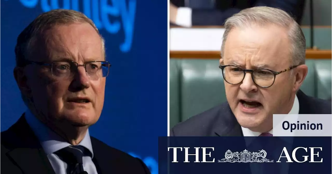 The government should butt out on the RBA and focus on its own failings