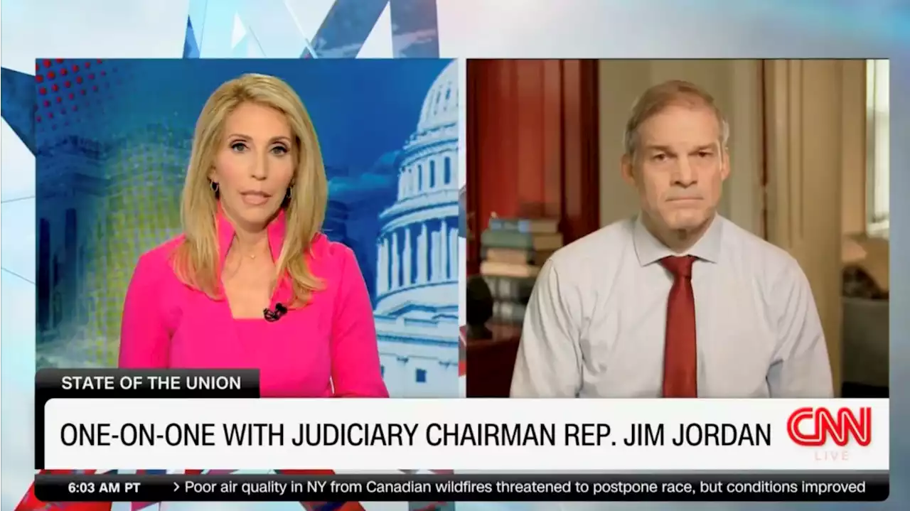 Jim Jordan Twists Himself Into a Pretzel Defending Trump