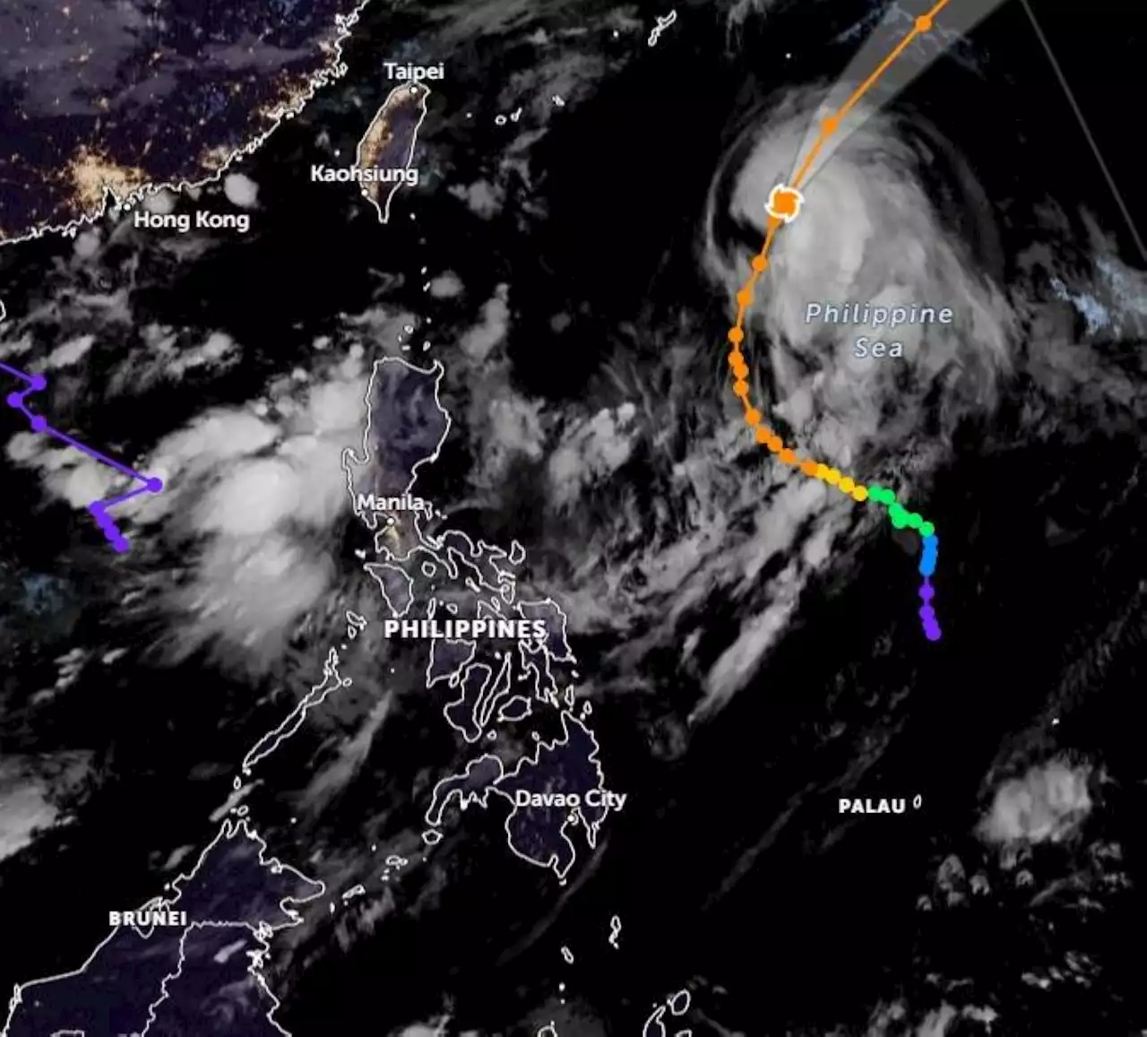 'Chedeng' weakens, moves away from PH landmass