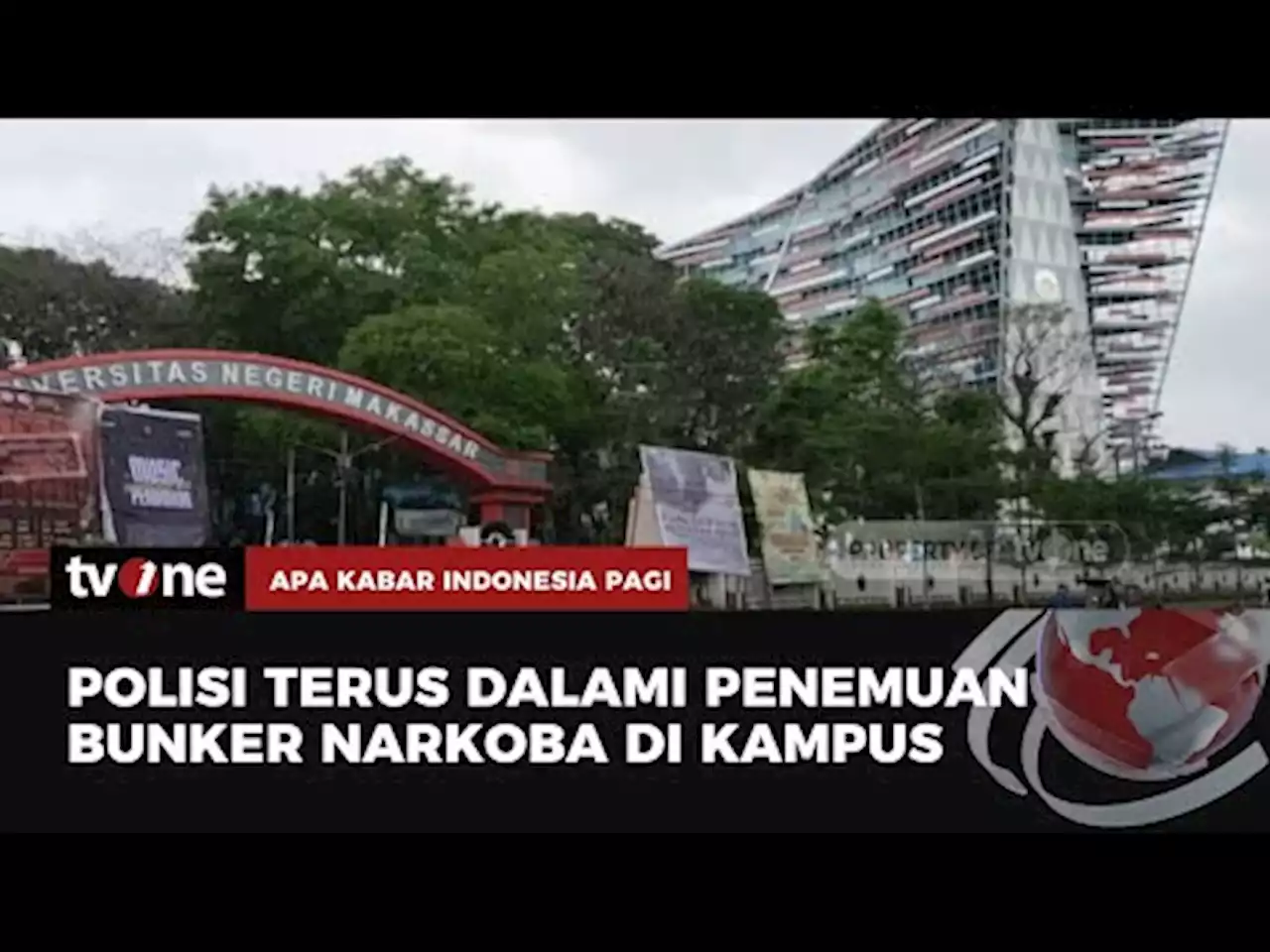 Ada Bunker Berisi Narkoba di Kampus Ternama Makassar, Ternyata Ini Keterangan Polisi - tvOne