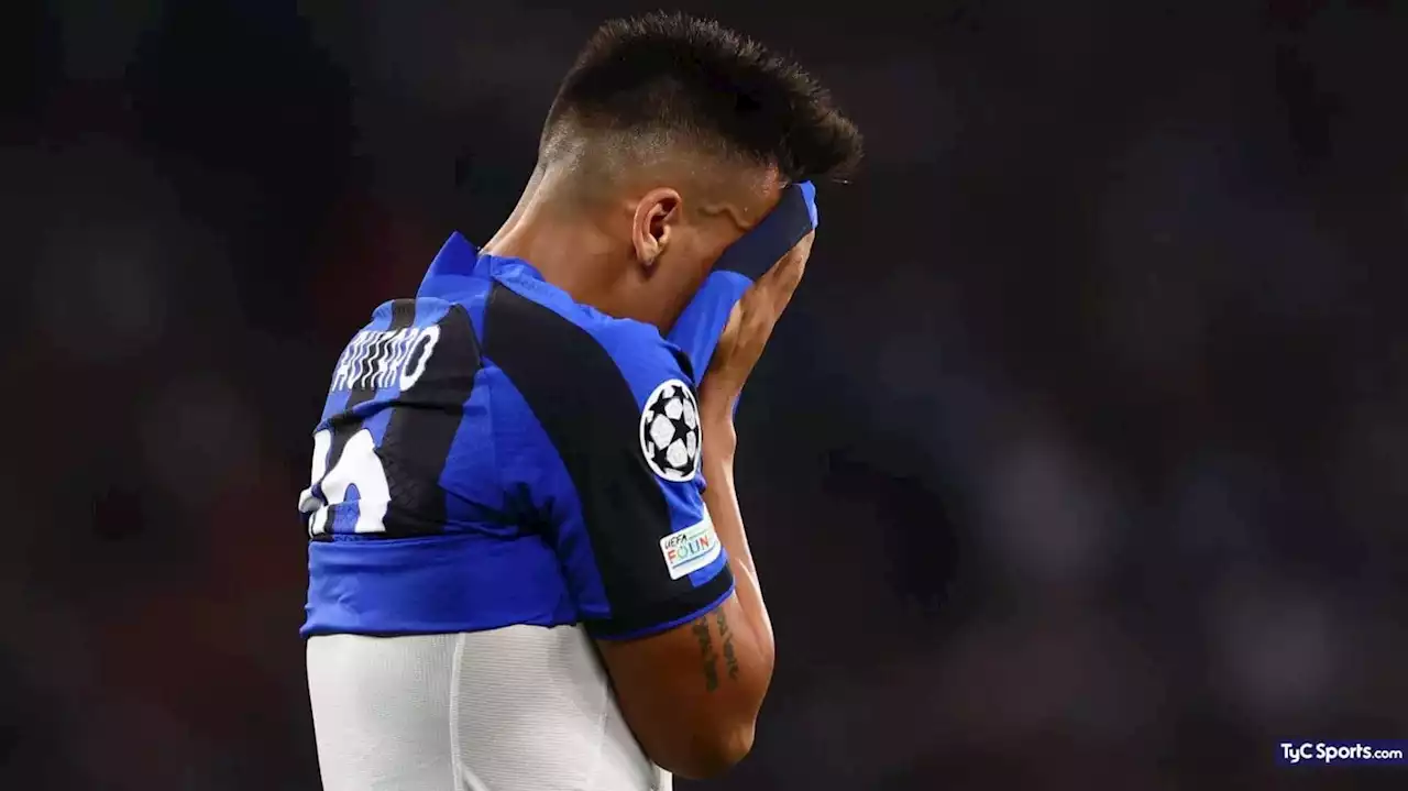 Lautaro Martínez, tras la final de Champions League: 'Estoy triste porque teníamos mucha ilusión' - TyC Sports