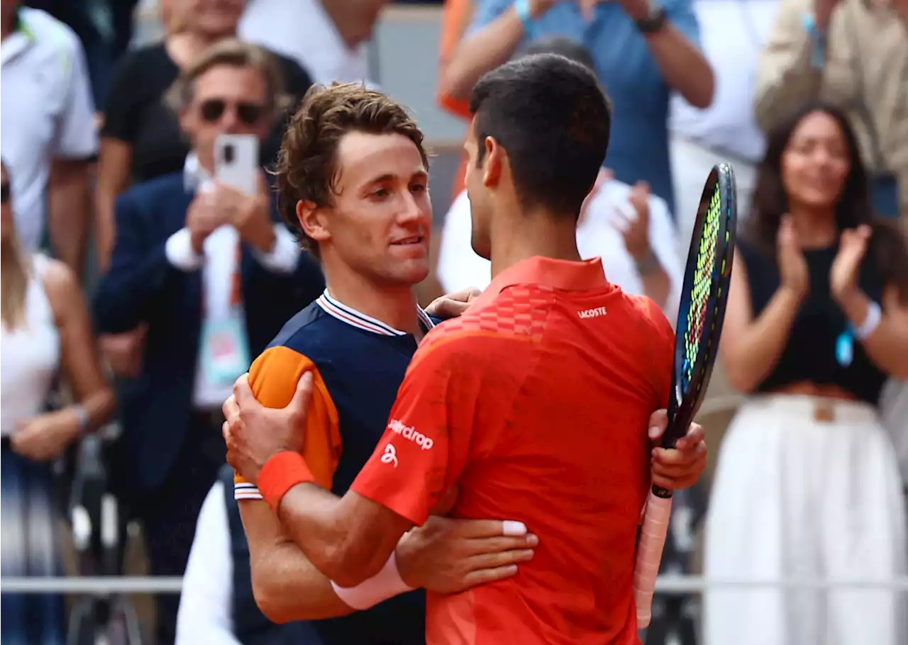 Casper Ruud tapte French Open-finalen: Djokovic med historisk bragd