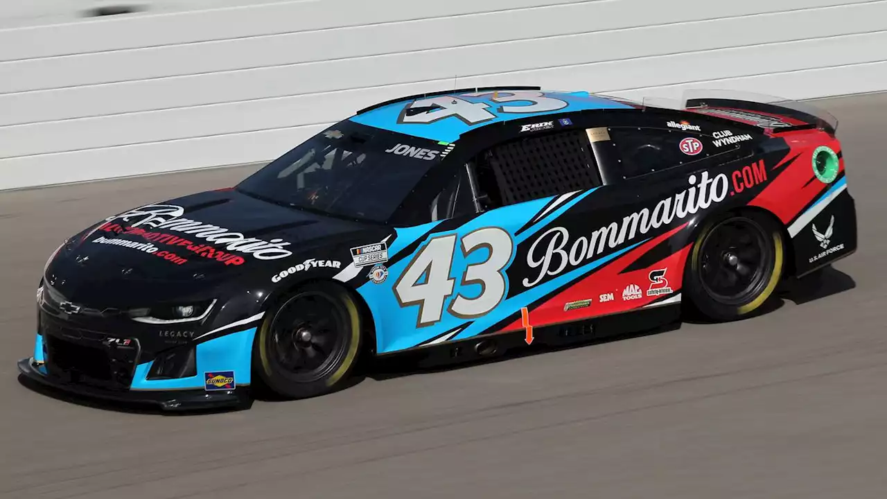 NASCAR: Erik Jones penalized 60 points for inspection issues after Gateway