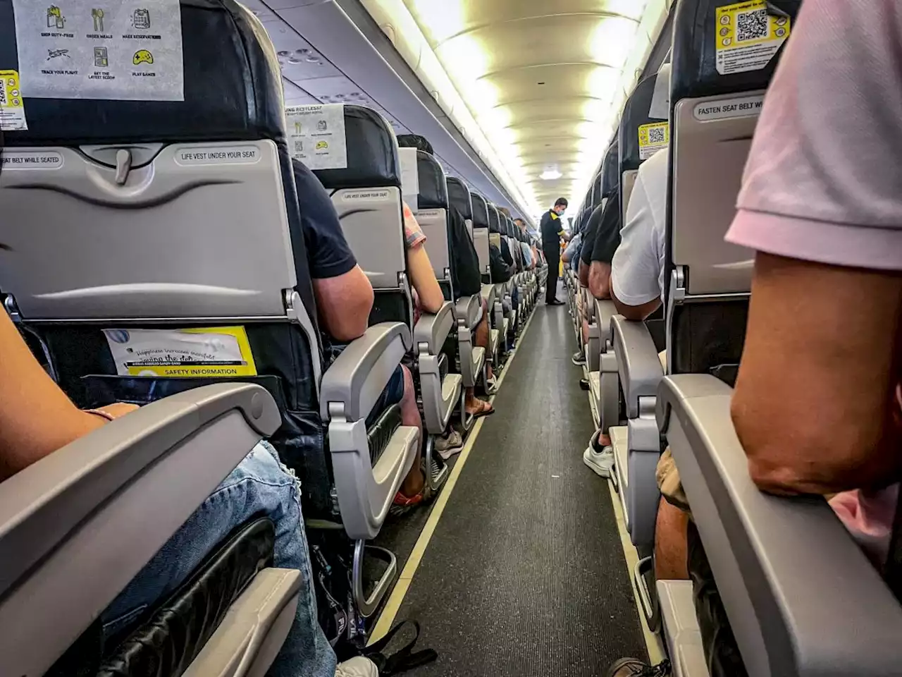 A viral photo of a double-decker-airplane-seat design has ignited a fierce debate about farting