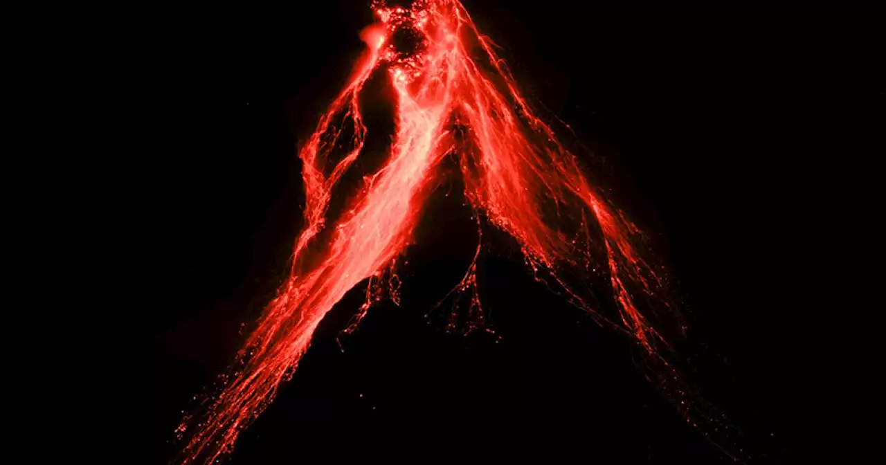 Philippines' Mayon Volcano spews lava in gentle eruption, thousands warned to be ready to flee