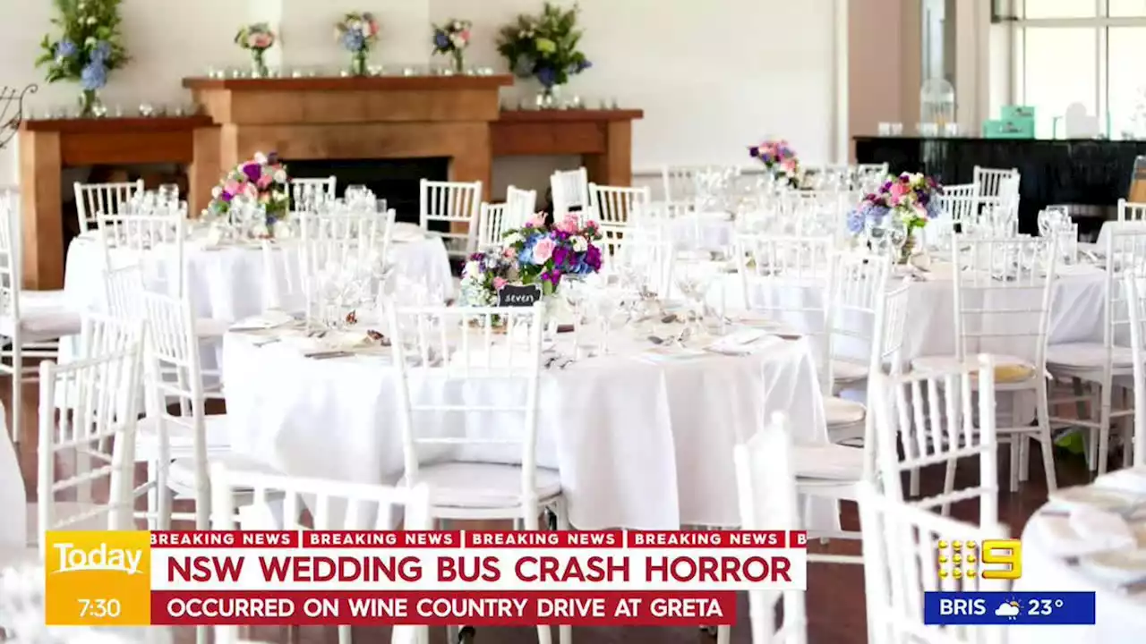 At least ten dead after Hunter Valley wedding bus crash, driver under arrest