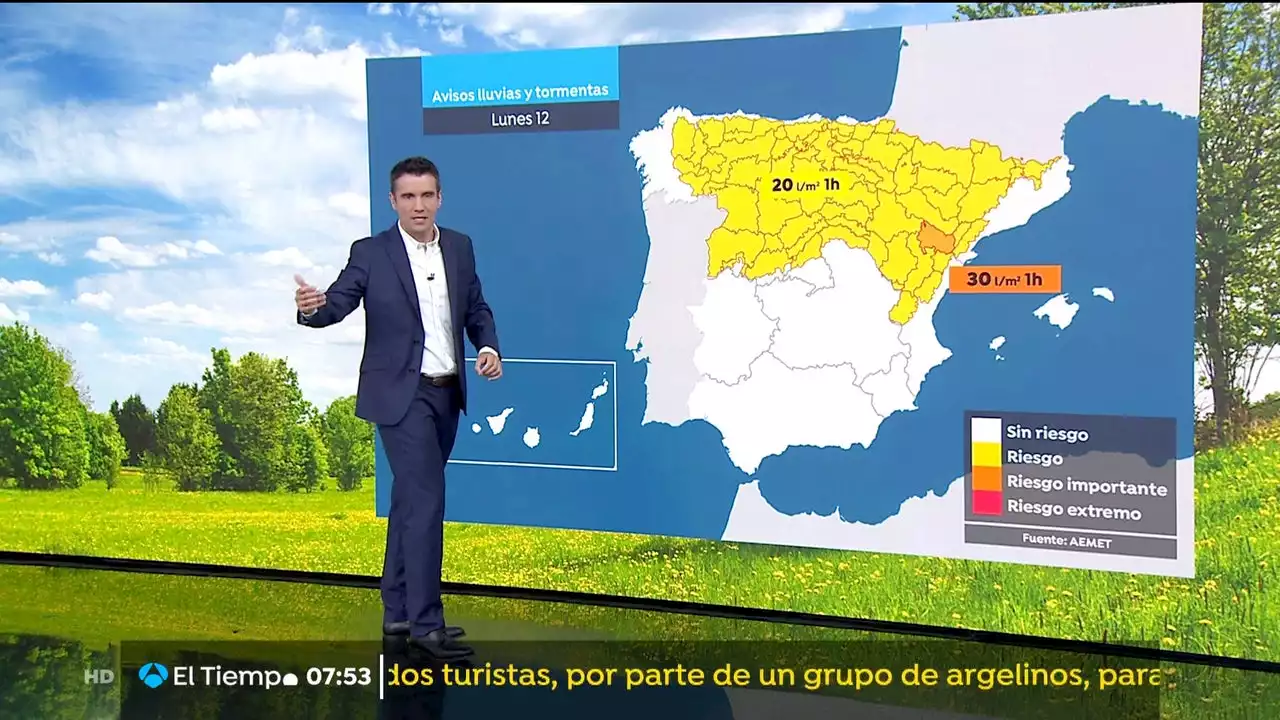 César Gonzalo avisa: esta semana pasamos de las tormentas al calor sofocante