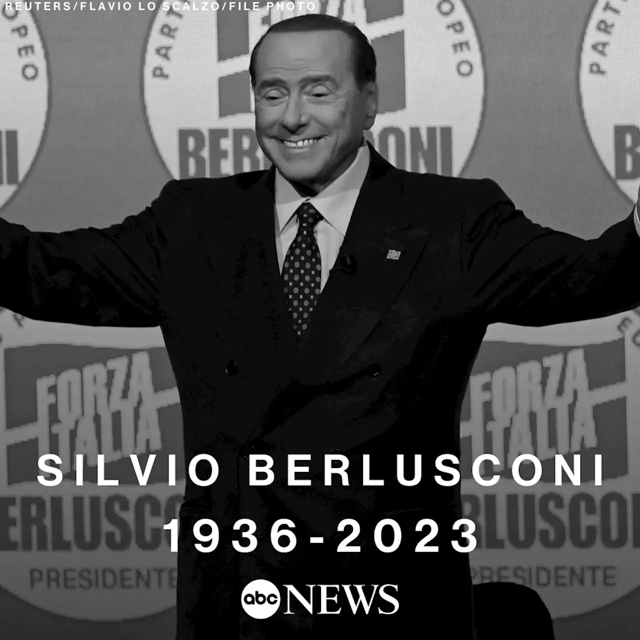 Former Italian Prime Minister Silvio Berlusconi dead at 86, Italian media reports