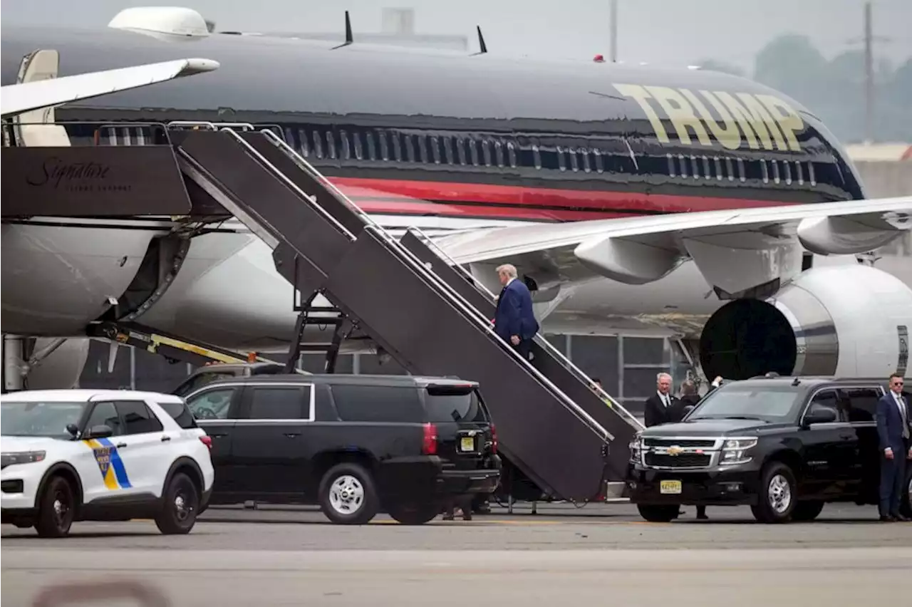 Trump en route to Florida