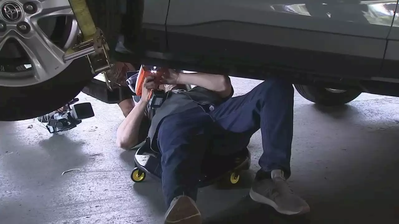 LAPD unveils new state-of-the-art device to combat catalytic converter thefts