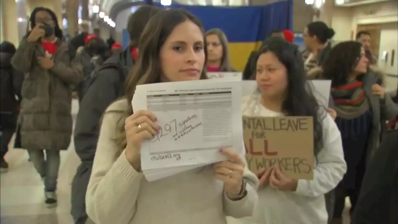 CPD union demands same 12 weeks of paid parental leave Mayor Brandon Johnson gave teachers