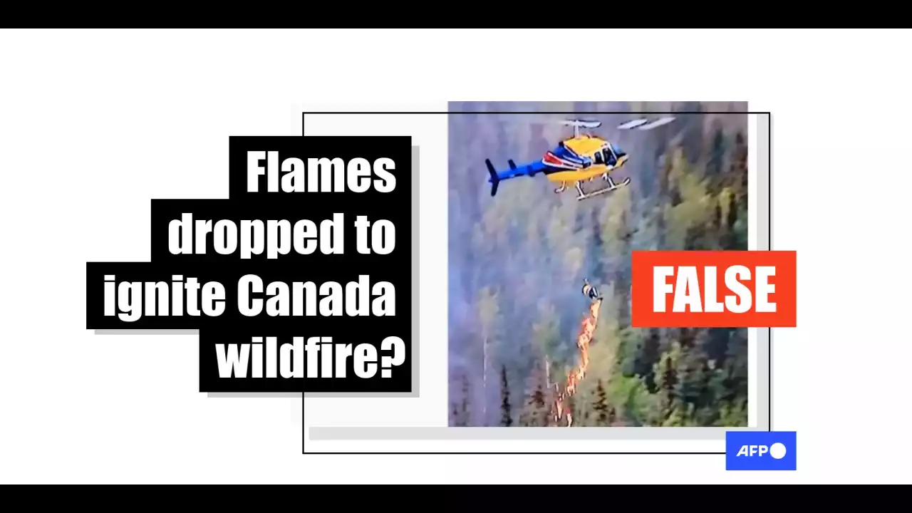 Video of prescribed burn in British Columbia misrepresented online