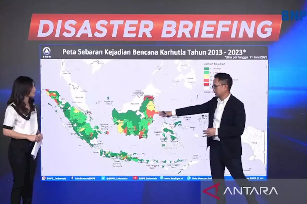 Masuki musim kemarau, BNPB ingatkan waspada karhutla dan kekeringan