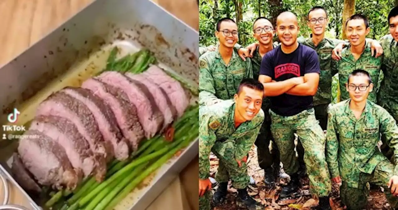 Ex-SAF regular cooks up a storm on TikTok with mess-tin meals