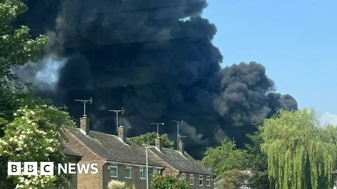 Explosions heard as Bramley factory fire sends smoke plume over Leeds