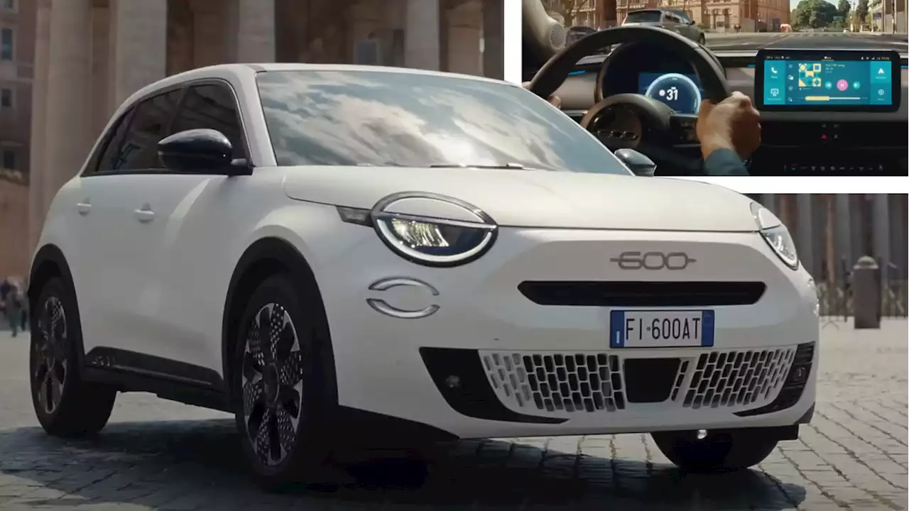 2024 Fiat 600e Electric SUV Quietly Revealed In Official Video | Carscoops