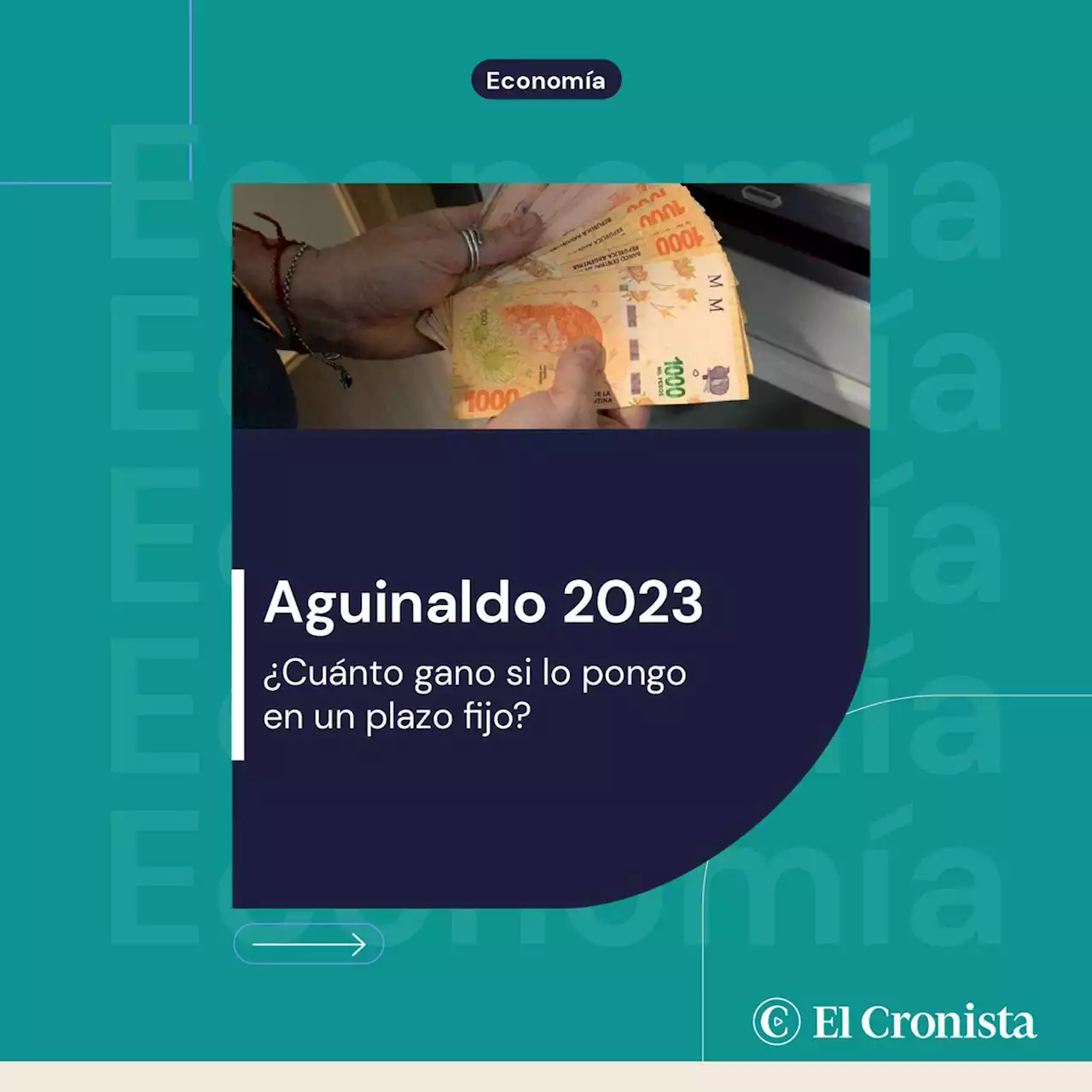 Aguinaldo 2023: �cu�nto gano si lo pongo en un plazo fijo?