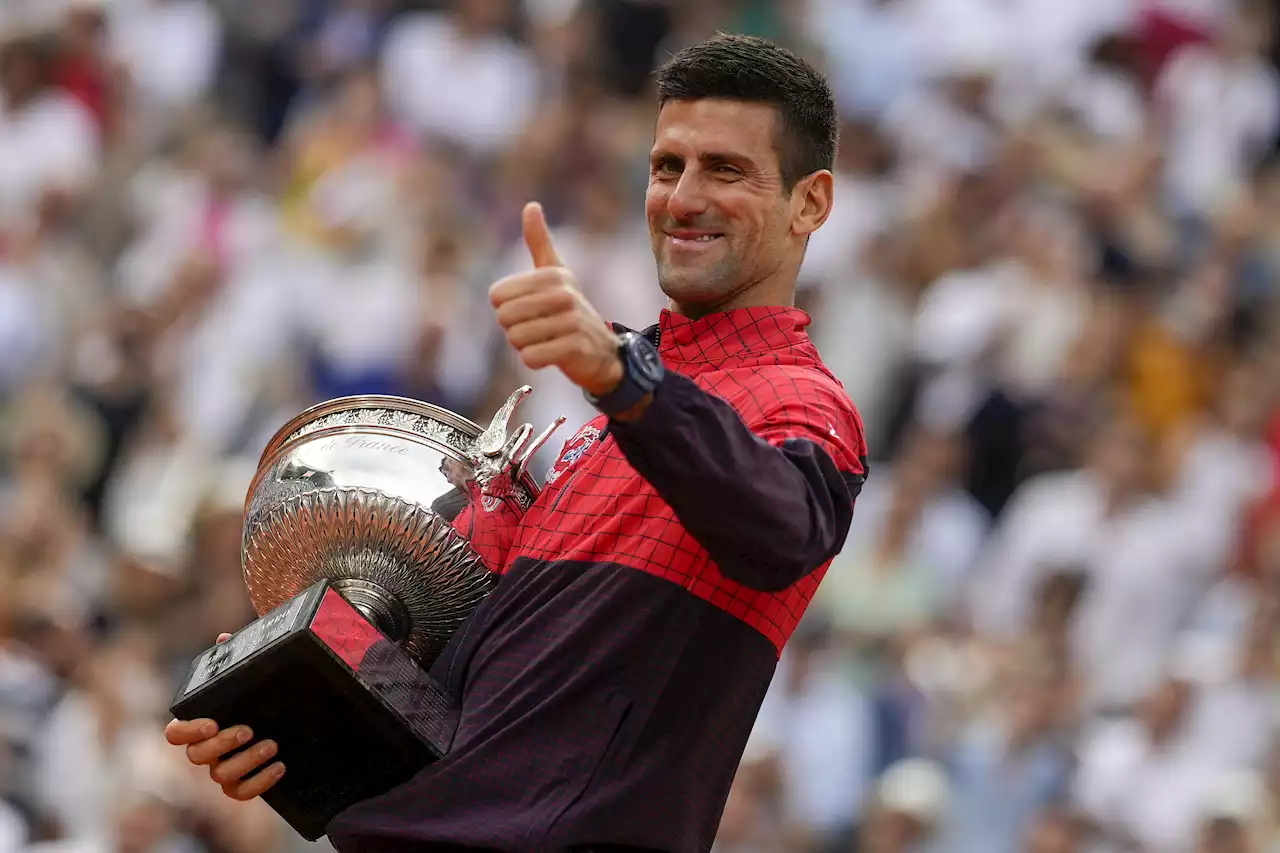 Djokovic wins his 23rd Grand Slam title, beats Ruud in French Open final