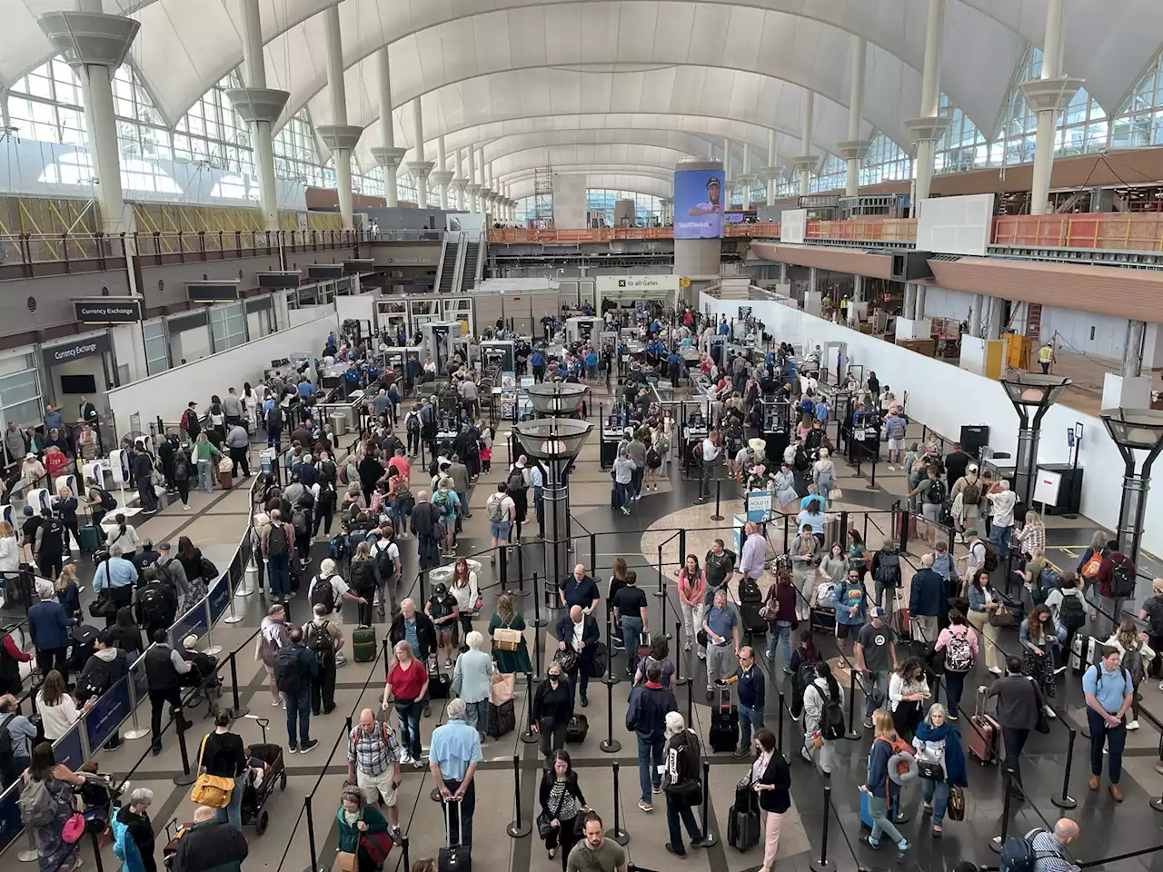 TSA Testing Facial Recognition at Denver International Airport